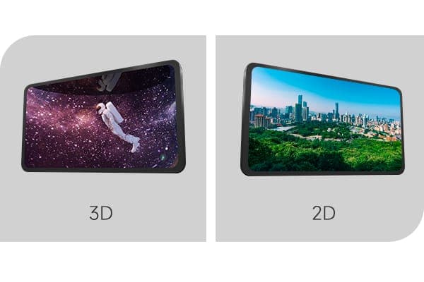 Support 2D/3D Mode Switching